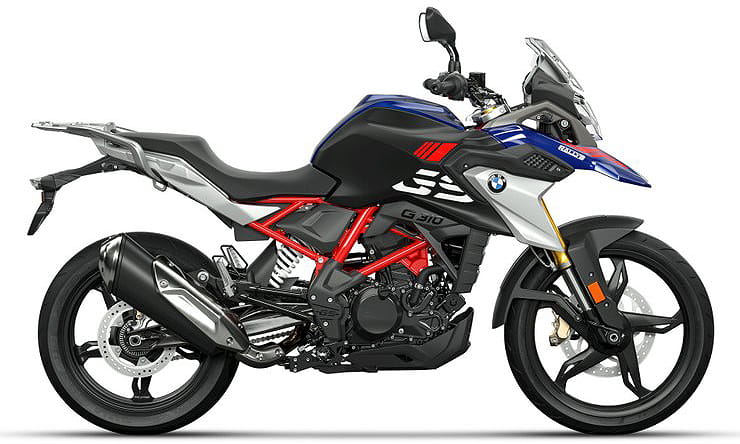 BMW G310GS receives Euro5 compliant engine, LED lights, upgraded electronics and new colour schemes in 2021 model overhaul.